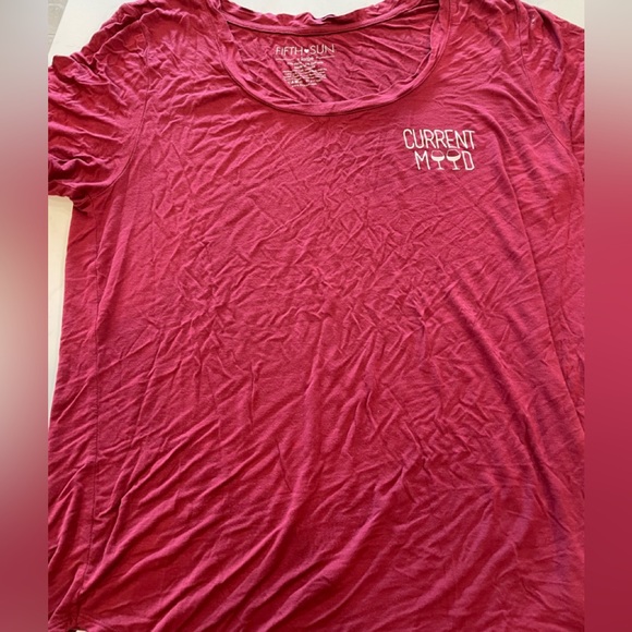 Like new Fifth sun womens t shirt with logo - Picture 1 of 3
